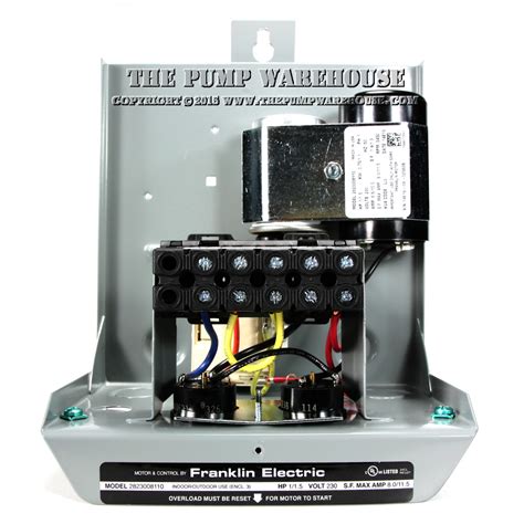 1 2 hp franklin electric qd control box wiring|franklin electric control box manual.